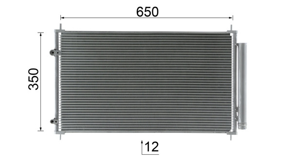 Mahle Original Airco condensor AC 970 000S