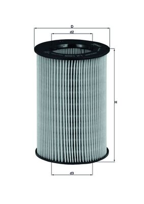 Luchtfilter Mahle Original LX 1805