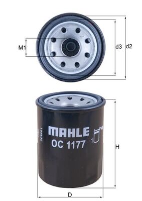 Mahle Original Oliefilter OC 1177