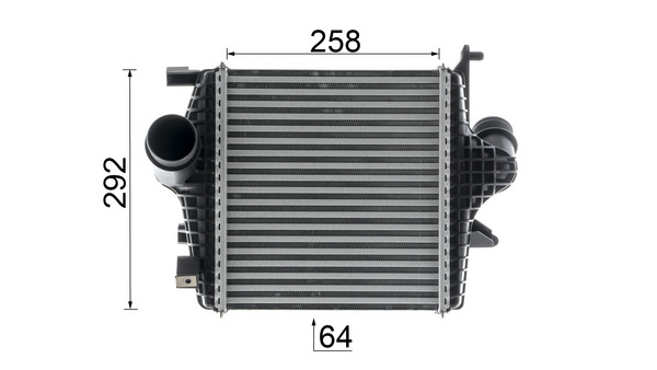 Mahle Original Interkoeler CI 672 000P