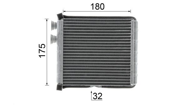 Mahle Original Kachelradiateur AH 298 000P