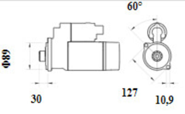Mahle Original Starter MS 1111