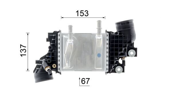 Mahle Original Interkoeler CI 663 000P
