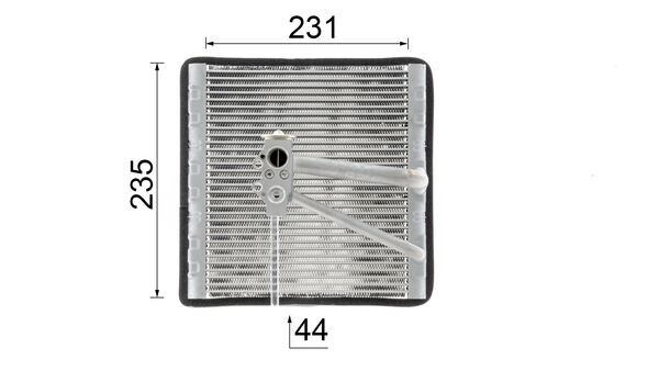 Mahle Original Airco verdamper AE 194 000P