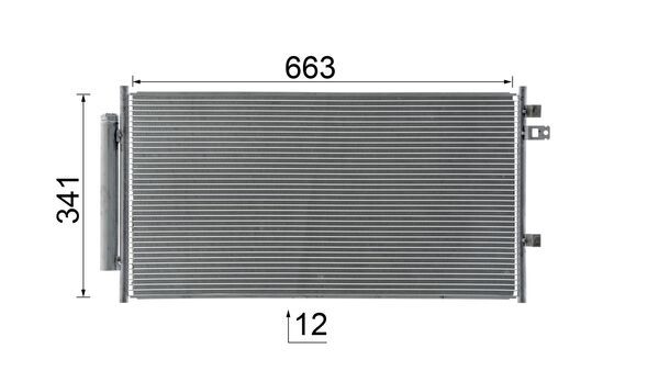 Mahle Original Airco condensor AC 33 000S