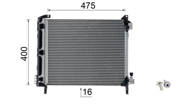 Mahle Original Airco condensor AC 112 000P