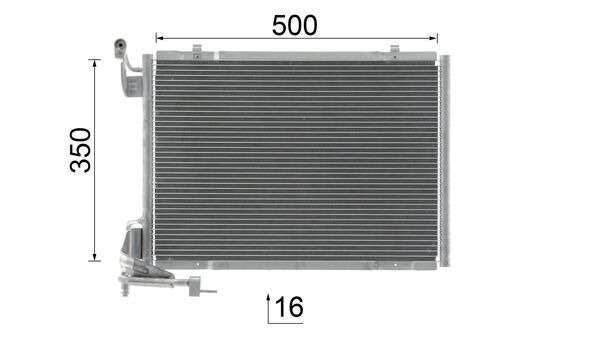 Mahle Original Airco condensor AC 1114 000S