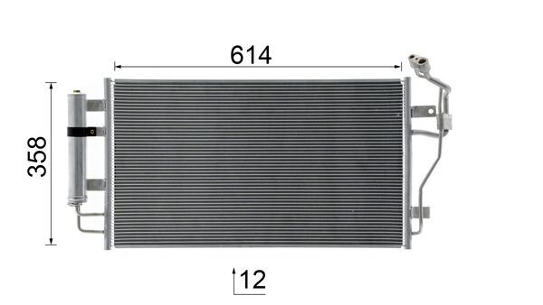 Mahle Original Airco condensor AC 1089 000S