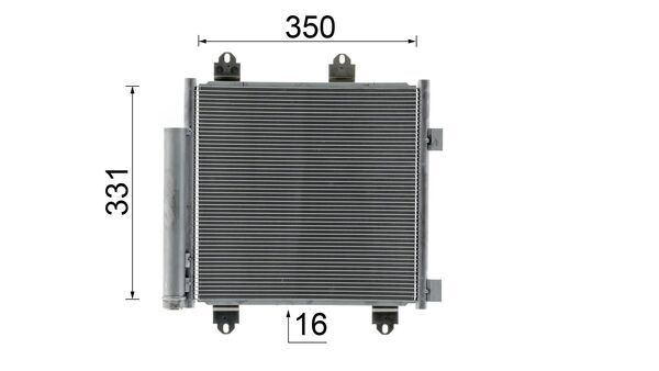 Mahle Original Airco condensor AC 899 000S