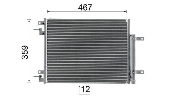 Mahle Original Airco condensor AC 1048 000S