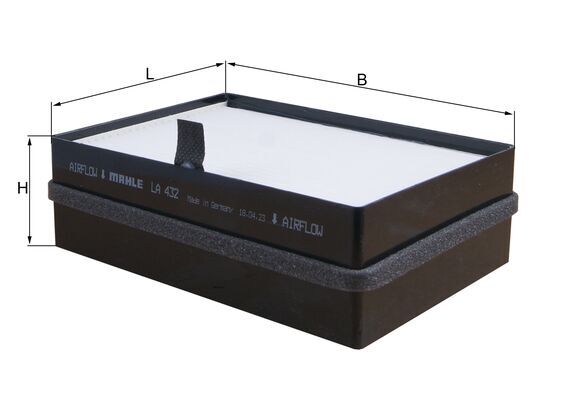 Mahle Original Interieurfilter LA 432