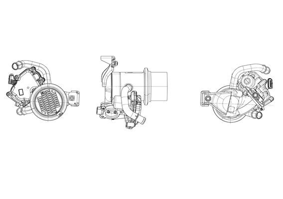 EGR koeler Mahle Original CE 54 000P