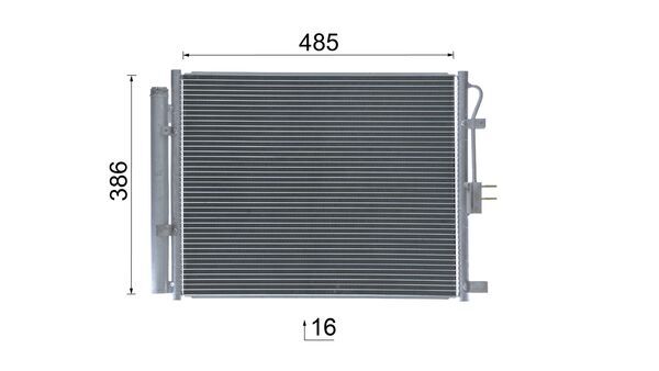 Mahle Original Airco condensor AC 957 000S