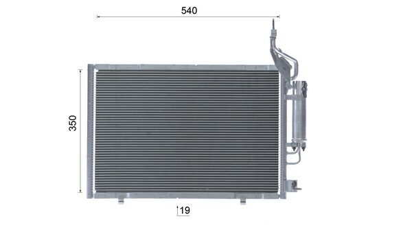 Mahle Original Airco condensor AC 975 000P