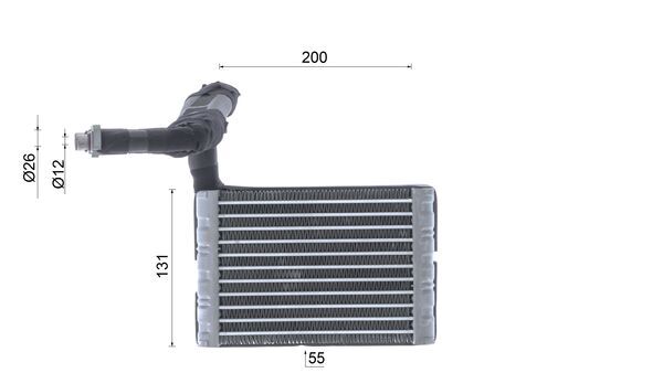 Mahle Original Airco verdamper AE 5 000P