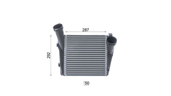 Mahle Original Interkoeler CI 141 000P