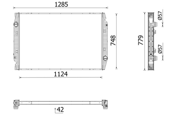 Radiateur Mahle Original CR 2722 000P