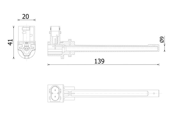 Mahle Original Niveausensor CRTX 6 000S