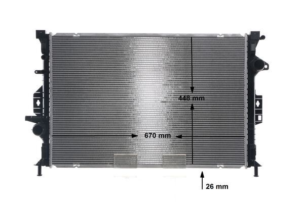 Mahle Original Radiateur CR 814 000S