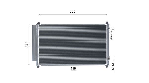 Mahle Original Airco condensor AC 985 000S