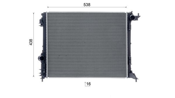 Mahle Original Radiateur CR 2247 000S