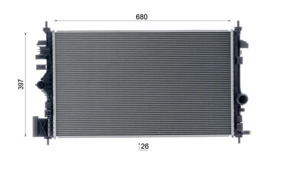 Mahle Original Radiateur CR 2265 000S