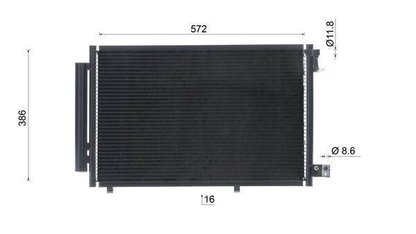 Mahle Original Airco condensor AC 748 000S