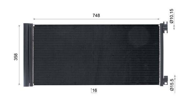 Mahle Original Airco condensor AC 945 000S