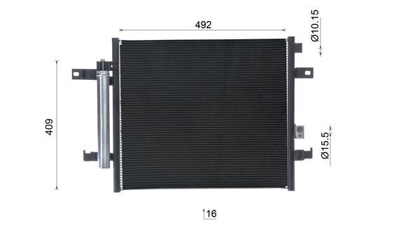 Mahle Original Airco condensor AC 1073 000S