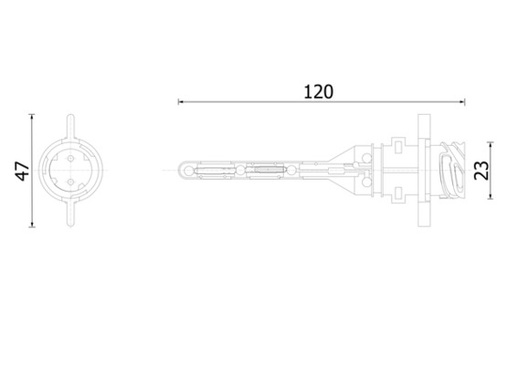 Mahle Original Niveausensor CRTX 5 000S