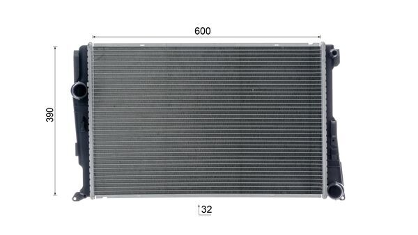 Mahle Original Radiateur CR 877 000S