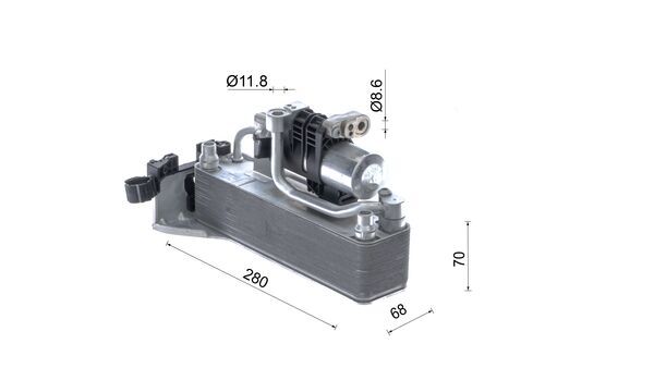 Mahle Original Airco condensor AC 1119 000S