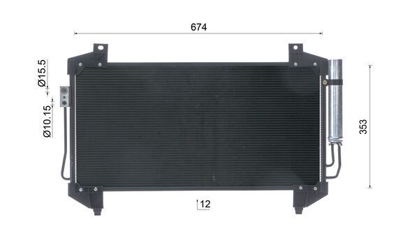 Mahle Original Airco condensor AC 984 000S