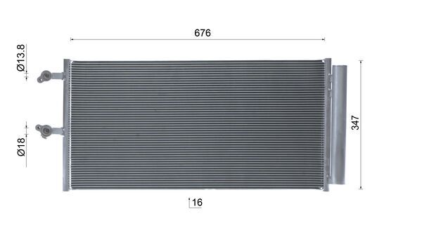 Mahle Original Airco condensor AC 1142 000S