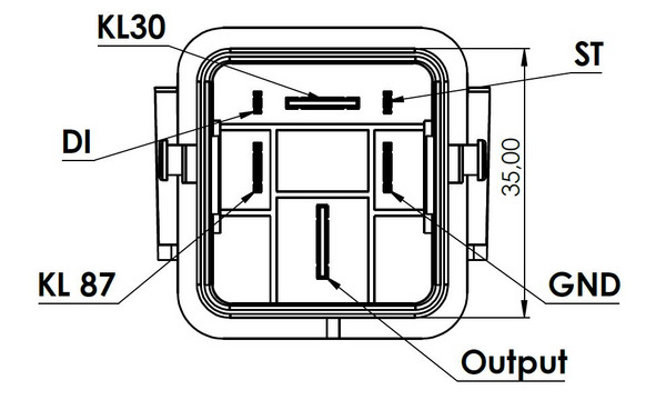 Mahle Original Regeleenheid, gloeitijd MHG 73