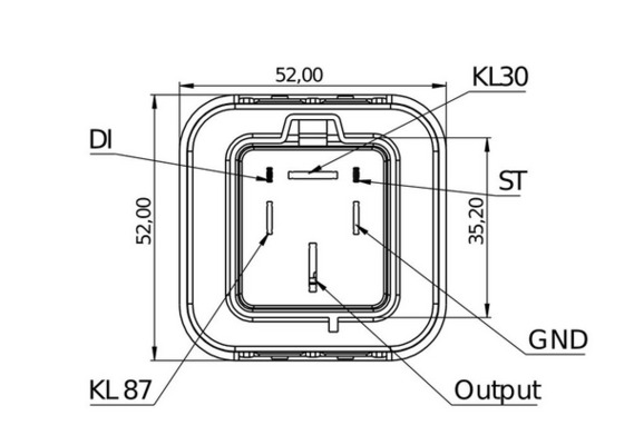 Mahle Original Regeleenheid, gloeitijd MHG 75