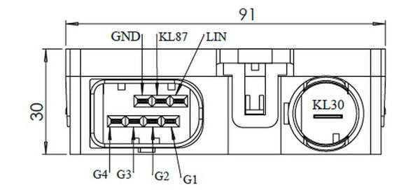 Mahle Original Regeleenheid, gloeitijd MHG 62