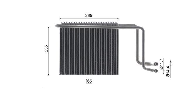 Mahle Original Airco verdamper AE 65 000S