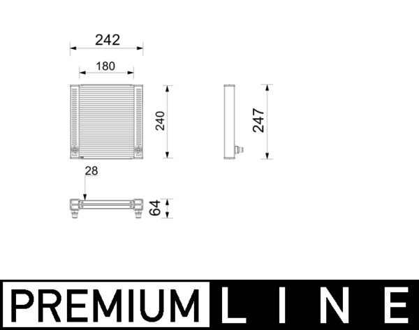 Radiateur Mahle Original CR 2799 000P