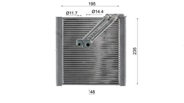 Mahle Original Airco verdamper AE 211 000S