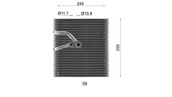 Mahle Original Airco verdamper AE 214 000S