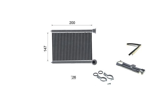Mahle Original Kachelradiateur, interieurverwarming AH 325 000S