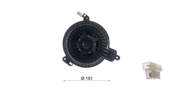 Mahle Original Interieurventilatie AB 363 000S