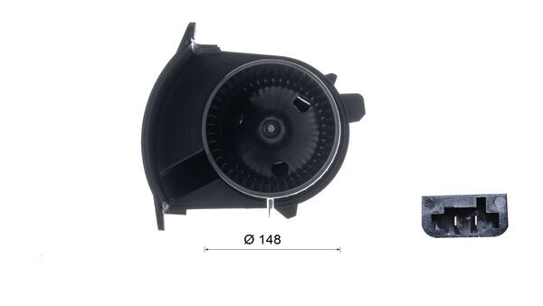 Mahle Original Interieurventilatie AB 375 000S