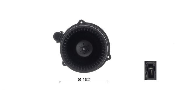 Mahle Original Interieurventilatie AB 384 000S