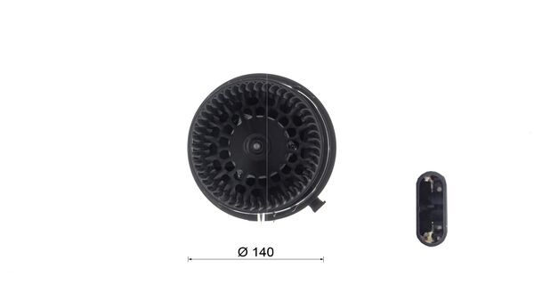 Mahle Original Interieurventilatie AB 386 000S
