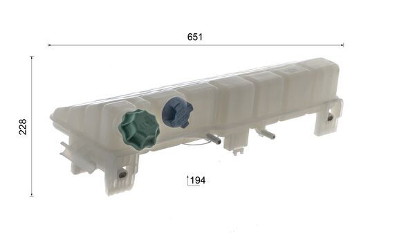 Mahle Original Expansietank, koelvloeistof CRT 277 000P