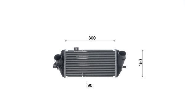 Mahle Original Interkoeler CI 656 000S