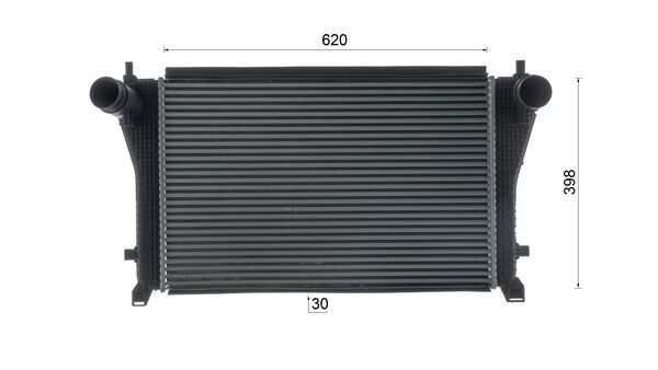 Mahle Original Interkoeler CI 667 000S