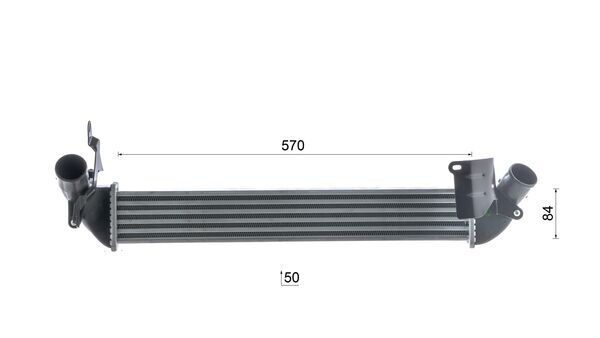 Mahle Original Interkoeler CI 679 000S